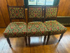 13 x Country Seat Wooden Framed Dining Chairs Upholstered in Assorted Designs. - 14