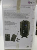 Boxed QTX Portable Powered PA Unit with 15" Speaker, Model QR15PA. Comes with 1 x VHF Wireless Microphones & IR Remote. - 2