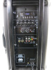 Boxed QTX Portable Powered PA Unit with 15" Speaker, Model QR15PA. Comes with 1 x VHF Wireless Microphones & IR Remote. - 9