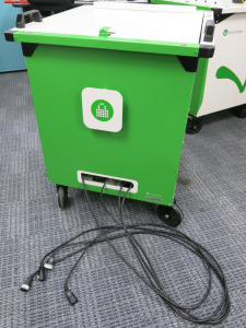 LocknCharge Joey 30 Mobile Cart Store & Charge for iPads, Laptops & Chrome Books. Size H80 x W65 x D75.