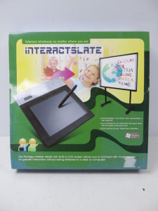 Interactslate Wireless Tablet. Comes with Box, CD & USB Cable.