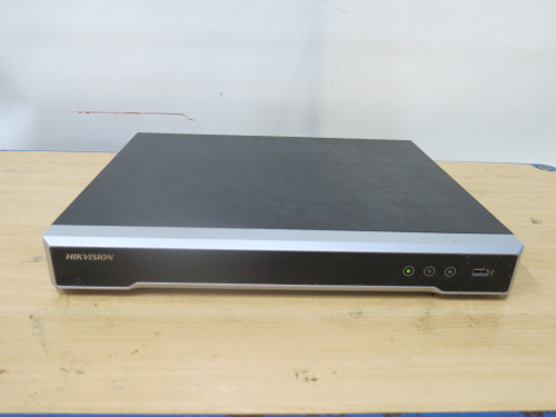 Hikvision Network Video Recorder, Model DS-7608NI-K2/8P.