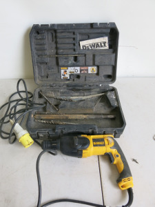 DeWalt Rotary Hammer Drill, Model D25013-LX, 110V. Comes with Carry Case.