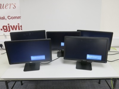 5 x Dell 20" LCD Monitor, Model E2014HF.