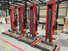 Set of 4 Totalkare T8DC, Cable Free, 7500kg Mobile Column Lifters, DOM 2022. Comes wit 4 x 240v Charge Leads.