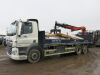 (2020) LT20 BZM: Leyland DAF CF340, 26T, Euro 6, 6 x 2 Wheel, Rear Steer & Lifting Axle, Day Cab, Dropside Builders Delivery Lorry, 6.3m Body Length with Palfinger PK19.001 SLD A Brick Grab 6.1T Hiab. Mileage 39,141..... - 36