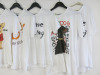 6 x Lubi-Menya Dog Motif Cotton T-Shirts. Size S-L. NOTE: soiled, require cleaning. - 3