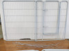 8 x Sections of Dog Cage with 1 x Entrance Door & Hinge Pins. Size H100 x W80cm. - 2