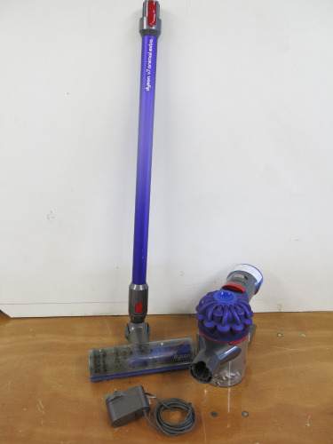 Dyson V7 Animal Extra Cordless Hoover with Charger. NOTE: requires new battery as doesn’t hold charge.