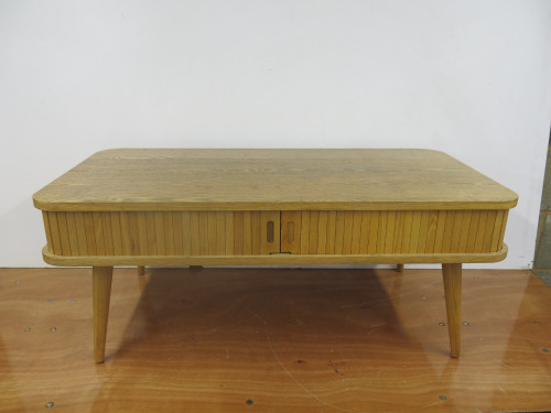 John Lewis Grayson Storage Coffee Table, Size H39 x W100 x D47cm.