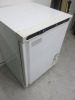 Polar C Series Undercounter Fridge in White, Model CD610, Size H86 x W60 x D60cm. - 2