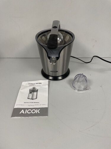 Aicok Citrus Juicer, Model SG-85W in Box.