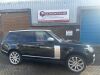 ET14 UHL: Range Rover SDV8 Autobiography Estate in Black. Automatic, Diesel, 4367cc, 8 Cylinder, Mileage 52,290. MOT Expires 3rd May 2024, 2 Previous Keepers. Full Red Leather Interior, Automatic Side Steps, Panoramic Sunroof, Sat Nav, Climate Control, He