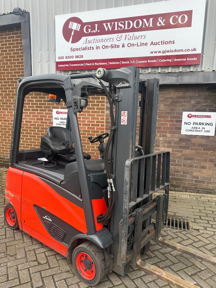 (2022) Linde E16 Evo Counter Balance Fork Lift Truck, Type E16PH-02 ...