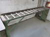 Wadkin Bursgreen Cross Cutting Pull Over Saw, Machine Number 350 BRA 80108, 3 Phase with Electronic Brake. Comes with 2 x Roller Feed Tables. - 5