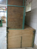 3 Shelf & 4 Compartment Material Storage Unit for Board/Veneer Plus Lengths of Timber, Approx 10' Wide. - 4