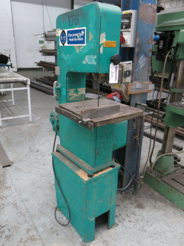 Startrite 12 S 10 Band Saw, S/N 75871, 240v.