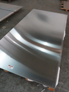 Pallet Containing 6 x Sheets of Aluminium 1.25m x 2.5m.
