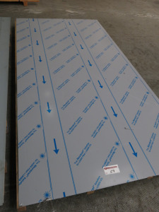 Pallet with 1 x Sheet of Plate Steel, 1.25m x 2.5m.