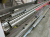 Large Quantity of Assorted & Mixed Profile Stainless Steel & Aluminium Tube, Bar & Other on 5m, 3 Tier Cantilever Rack. - 2