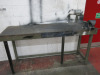 Irwin Record No 4 Engineers Vice on 180 x 55cm Workbench.