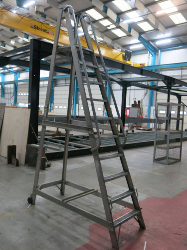 10 Tread Aluminium Step Ladder.