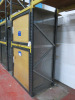 Caged Racking to Include: 4 x 5m Uprights, 3 x 250cm Uprights, 14 x 270cm Crossbeams, 8 x 140cm Crossbeams, Shelves, 4 x Lockable Storage Cabinets & 4 x 2 Door Lockable Storage Cabinets (As Viewed). - 4