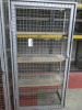 3 x Freestanding Lockable Warehouse Cages with Shelves to Include: 2 x Cages with Door (Size H206 x W124 x D80cm) & 1 x Cage with Door (Size H191 x W100 x D50cm). NOTE: no keys. - 2