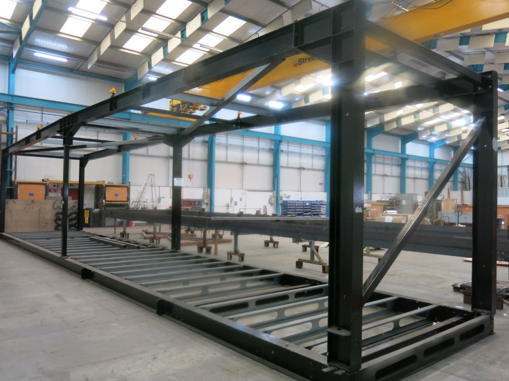 16m x 3m x 3.5m (to the highest point) Heavy Duty Modular Building