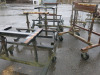 6 x Mobile Height Adjustable Trestles. - 3