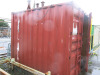 10ft x 8ft Shipping Container in Red. - 3