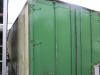 40ft Container Converted to Paint Room with Side Door, Power & Lined in Green/Cream. - 4