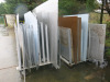 3 x Mobile Stillages for Sheet Material to Include Large Assortment of Offcut & Sheet Metal (As Viewed). - 6