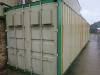 40ft Container Converted to Store Room, Fully Racked Internally with Caged Storage, Lighting & Power in Green & Cream (Attached to Shed 2). NOTE: buyer required to disconnect and make good. - 2