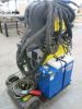 ESAB Aristo Mig 400 Welder, S/N 5245477383, with Aristo Feed 30-4 & Abicor Binzec Fume Extractor, Model FES-200, S/N 13219004217, 3 Phase with Attachments (As Viewed). - 4