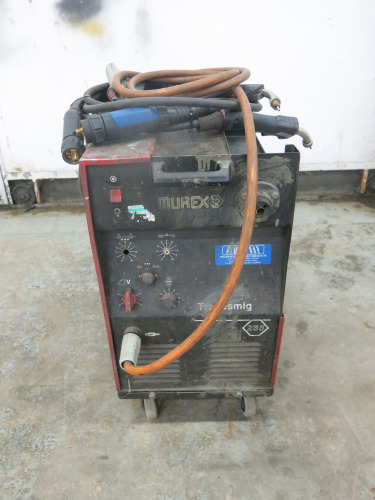 Murex Tradesmig 235 Mig Welder, S/N 90H/024 - 3 Phase with Attachments (As Viewed).