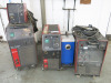 3 x Murex Mig Welders Sold For Spares or Repair to Include: 1 x Transweld Challenger 400 with Transmatic 4c Feeder, 1 x Tradesmig 235 & 1 x Tradesmig 280-3 with Abico Binzec Des-200