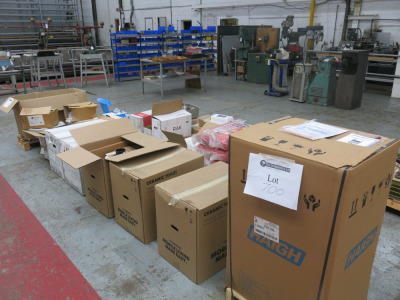 Quantity of Sanitaryware to Include: Complete Boxed Armitage Shanks Toilet & Cistern, 2 x Doc M Toilets with Cistern, 2 x Doc M VC Toilets (Boxed), 3 x Dometic Ceramic Mobile Vehicle Toilets (Boxed), Haigh Quatro Vanguard Macerator, SFA, Sanibest Pro Cist