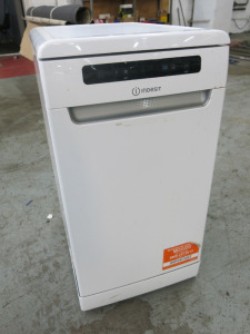 Indesit Undercounter Thin Dishwasher, Model DSFO 3T224 Z.