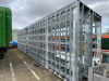 14m x 3m Galvanised Steel Modular Building Carcass.