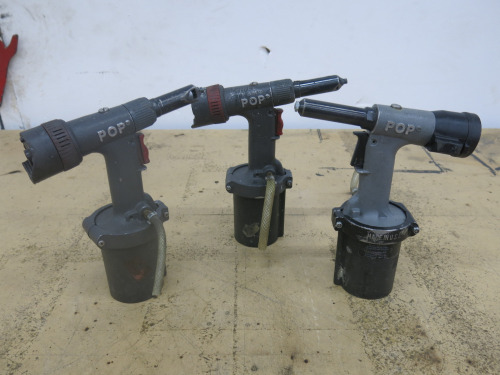 3 x Emhart Pop Rivet Guns.