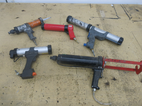 5 x Pneumatic Applicator Guns