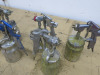 8 x Assorted Spray Gun, Suction Feed. - 4