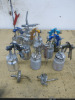 9 x Assorted Spray Gun, Suction Feed.