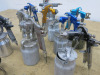 9 x Assorted Spray Gun, Suction Feed. - 2