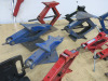 Quantity of Garage Accessories to Include: 13 x Assorted Scissor Jacks, 1 x Bottle Jack, Socket Set & Flaring/Swage Tool Kit (Condition As Viewed). - 2