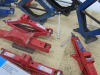 Quantity of Garage Accessories to Include: 13 x Assorted Scissor Jacks, 1 x Bottle Jack, Socket Set & Flaring/Swage Tool Kit (Condition As Viewed). - 3