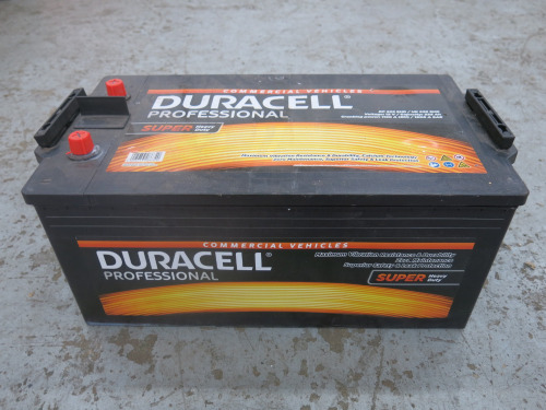 Duracell Pro Super Commercial Heavy Duty Battery, Model DP225 SHD ...