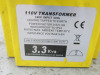 3 x 110V Transformer, 3.3Kva. - 3