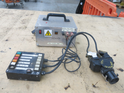 Bespoke Made 12 & 24v Trailer Light Tester.